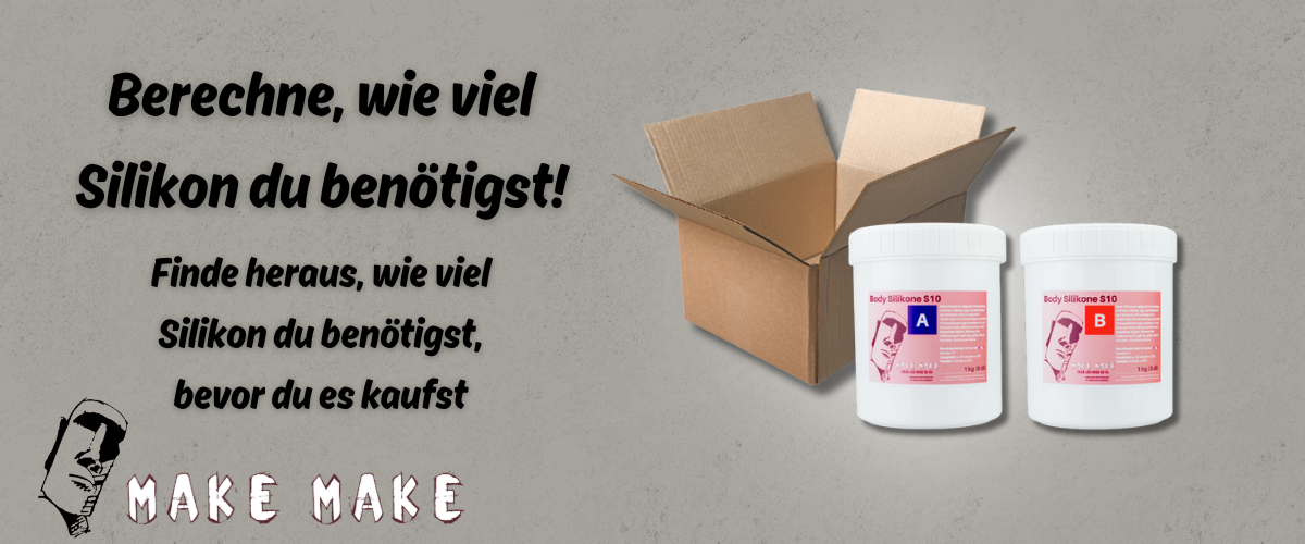 Finde heraus, wie viel Silikon du bentigst