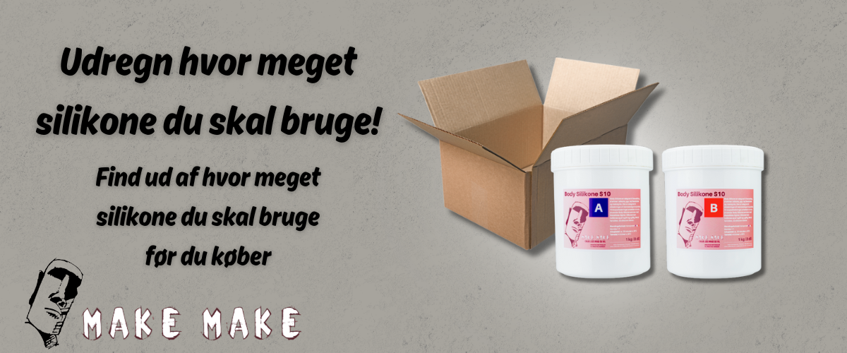 Find ud af hvor meget silikone du skal bruge