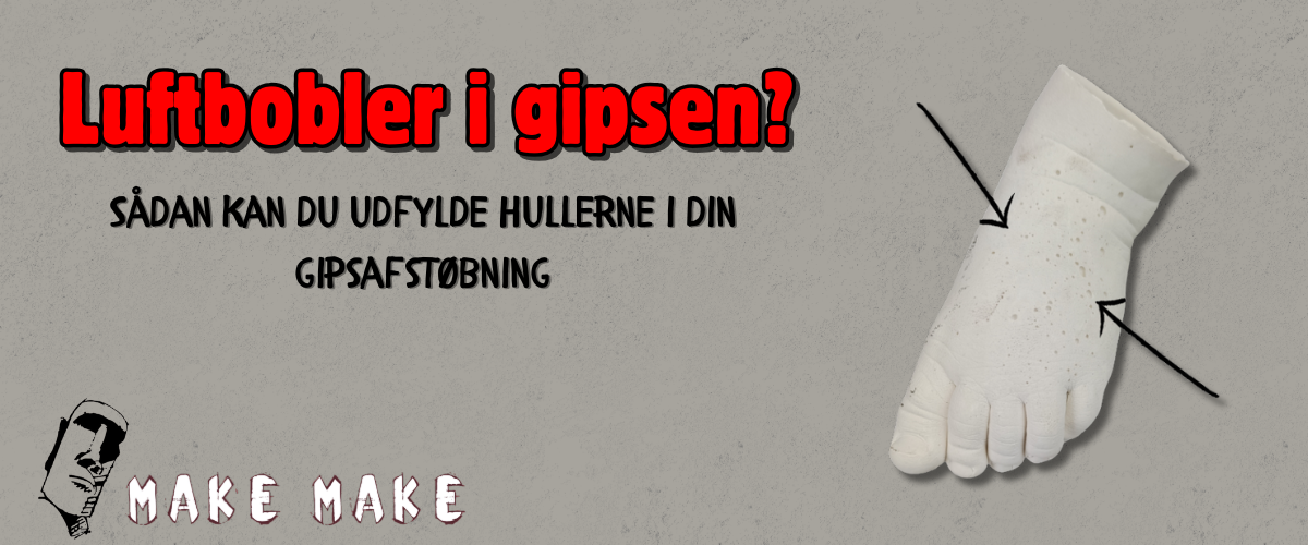 Hvorfor er der lufthuller i min gips?
