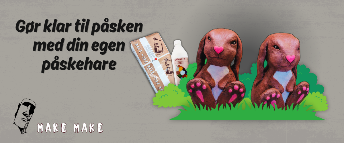 Lav din helt egen pskehare i dekorationsbeton