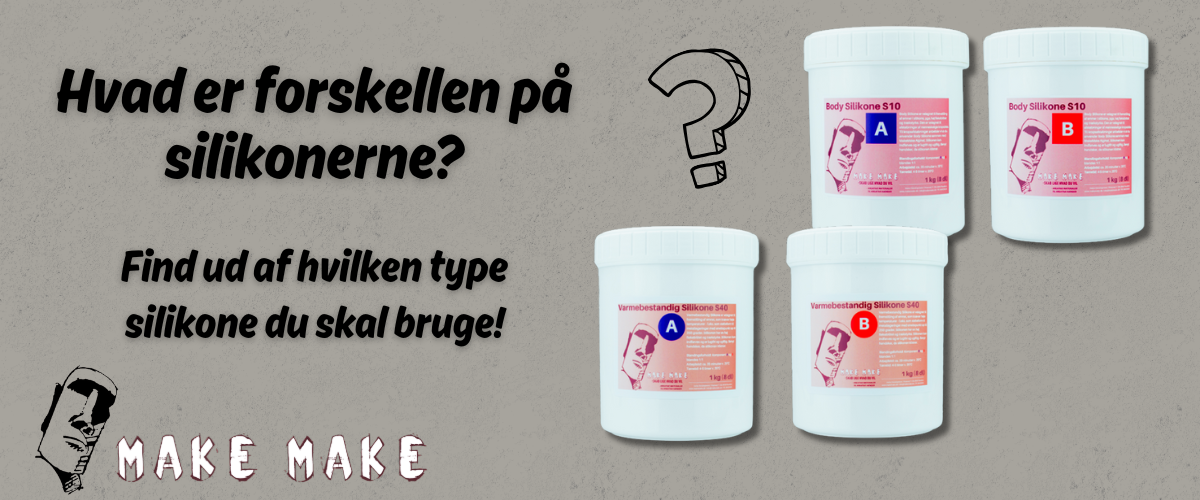 Vlg den korrekte silikone