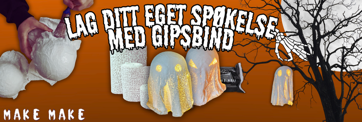 Lav dit eget spkelse med gipsbind