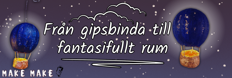 Frn gipsbinda till fantasifullt rum