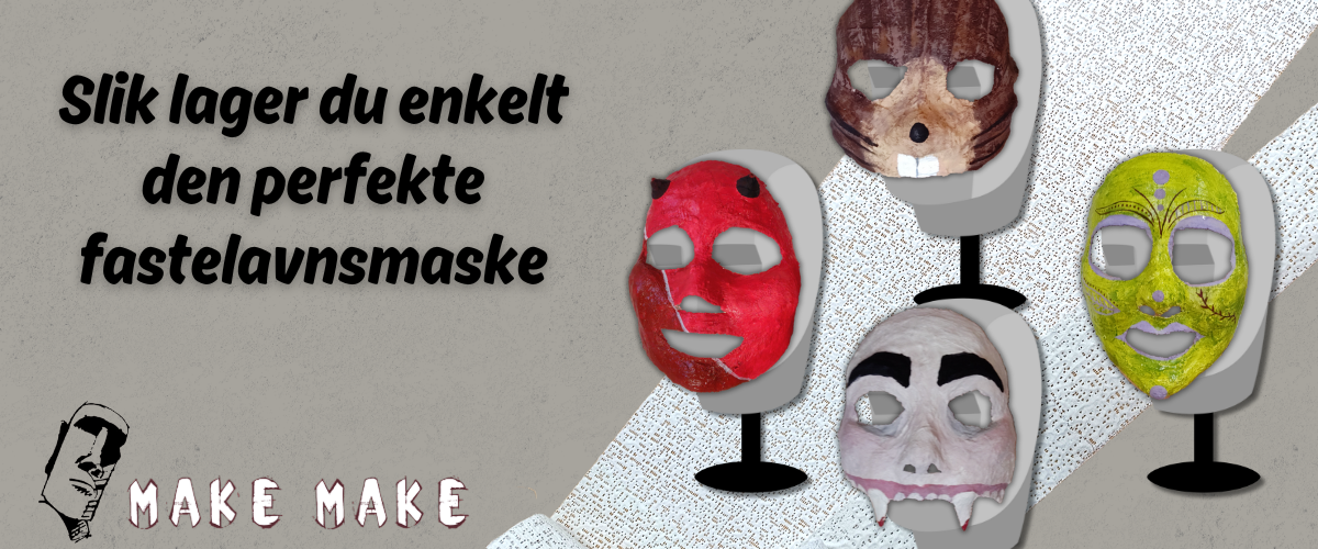 Lag din helt egen fastelavnsmaske