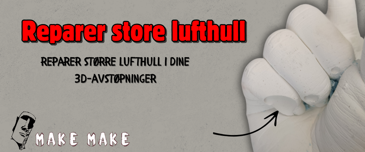 Fiks store luftbobler i gipsavstpningen din