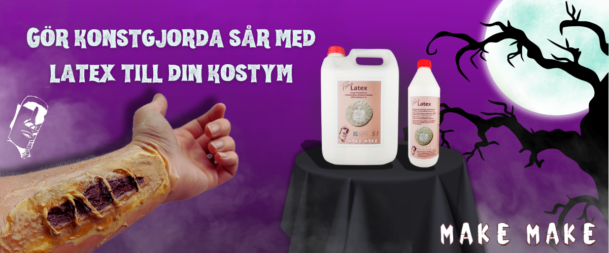 Gr konstgjorda sr till Halloween