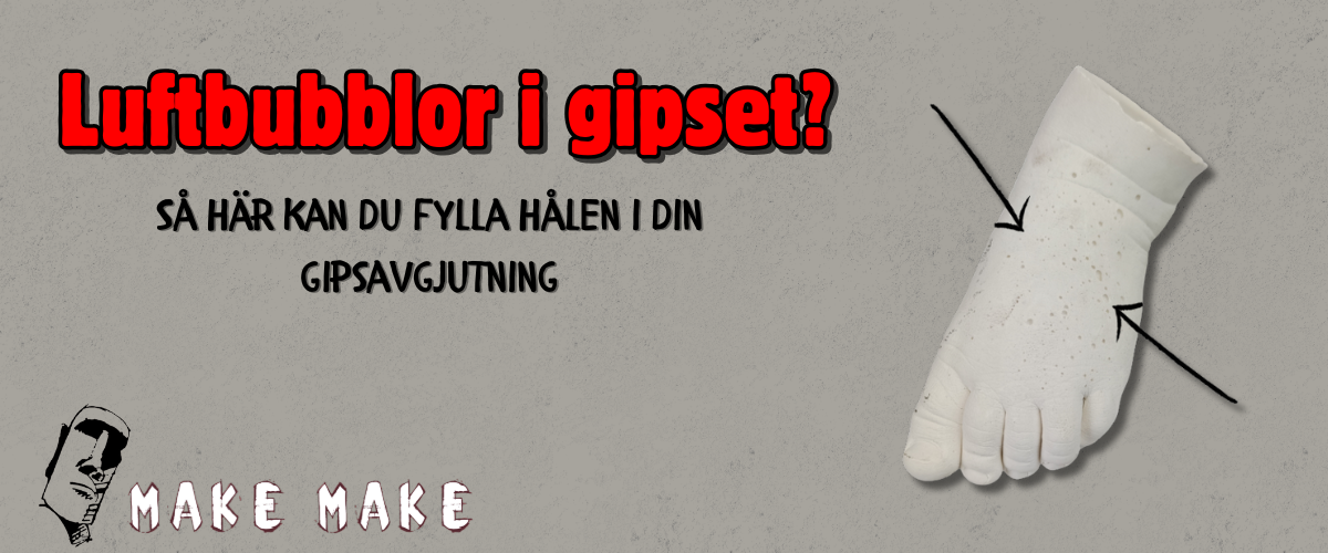 Varfr finns det lufthl i min gips?