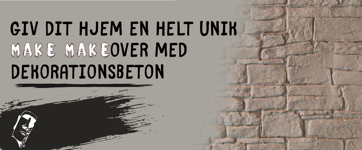 Giv dit hjem en makeover med dekorationsbeton