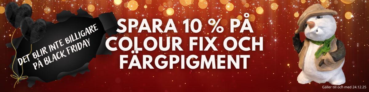 10% på Colour Fix och färgepigmenter till betongmåla