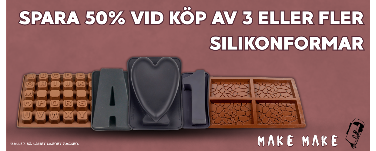 SPARA 50% VID K�P AV 3 ELLER FLER SILIKONFORMAR