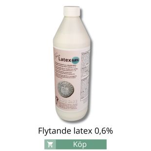 flytande naturlatex 1 liter for gjutning