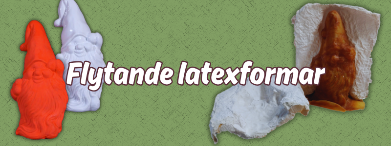 How to-video om att göra formar med flytande latex.