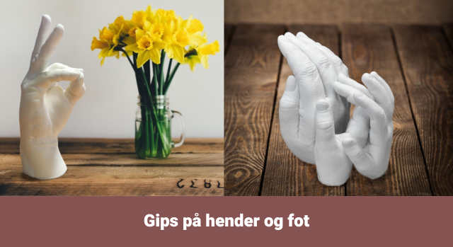 Hånd og fotavstøpninger