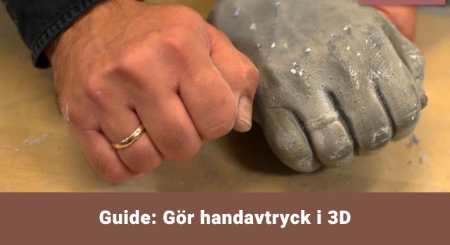 Guide: Handavtryck i 3d betong