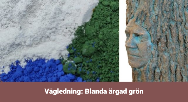 Hur blandar man en ärgad grön?