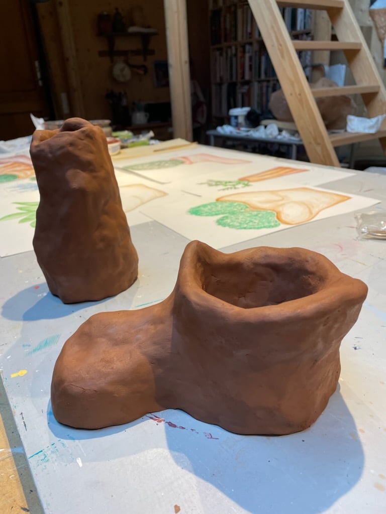 ConcreteClay jars prototype