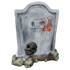 Halloween gravstein