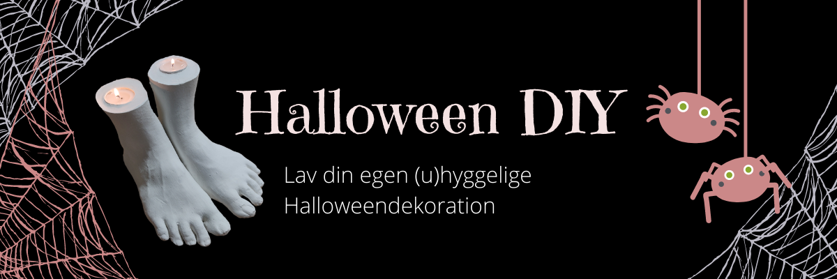 Lav uhyggelig Halloween pynt med makemake.dk