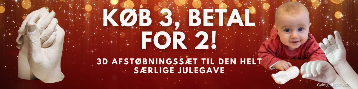 3 for 2 for 3D afst&oslash;bnings&aelig;t p&aring; julebanner