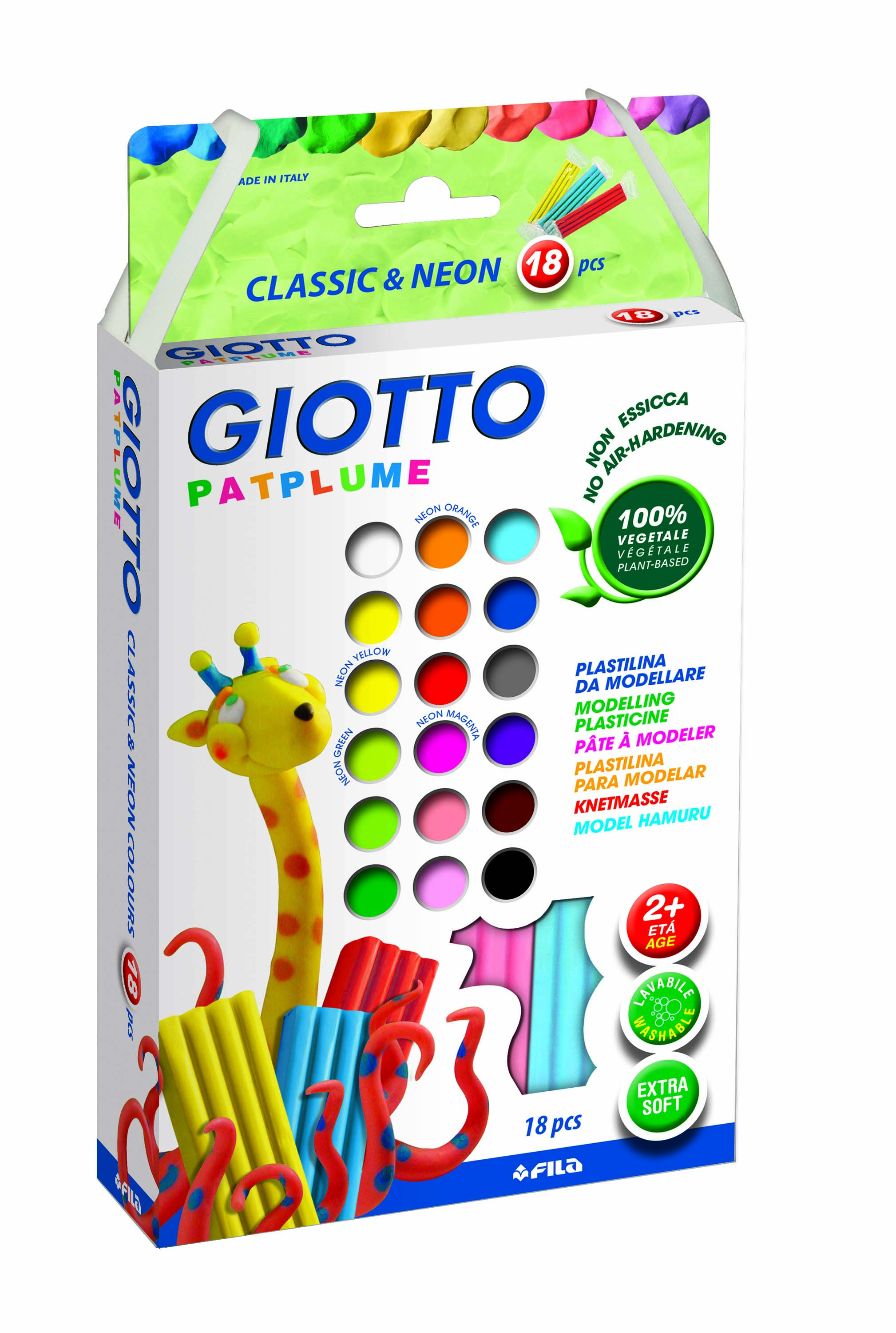 Giotto Patplume Modellervoks 18x20 g