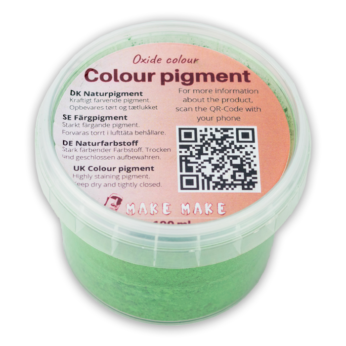 Grøn Naturfarvepigment 100 ml (33,00 DKK)