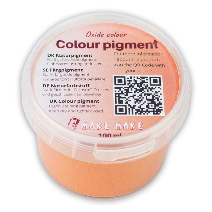 Orange Naturfarvepigment 100 ml (33,00 DKK)