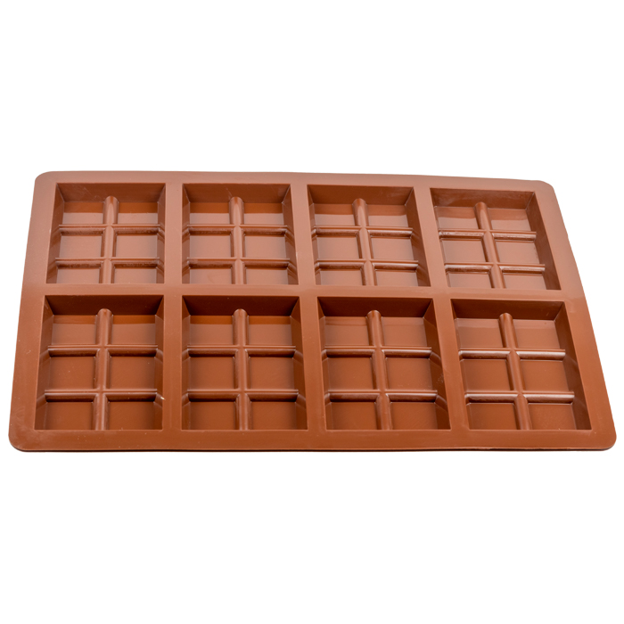 Silikoneform - Chokoladebarer