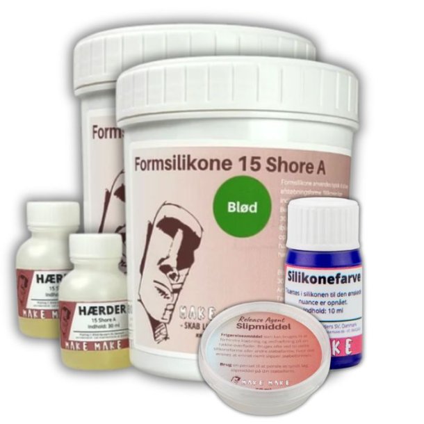 Silikone Intro Pakke (Bld 15 Shore A)