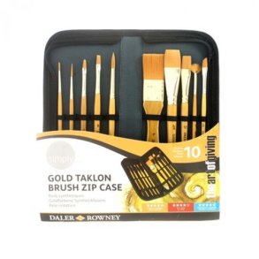 Simply Goldfarbene Synthetikfasern 10 Stk