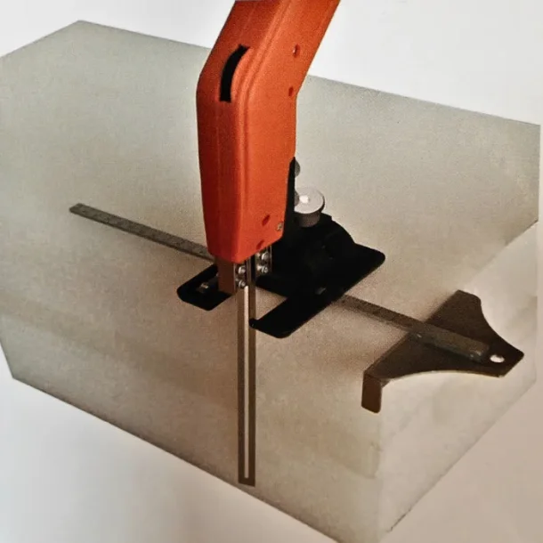 Styreskinne til varmekniv / isoporskjrer