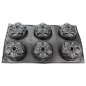  Silikonform - Hibiskus