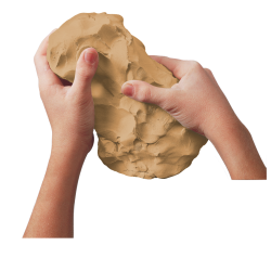 DAS Wood  lufttrkende, selvherdende leire som ligner tre