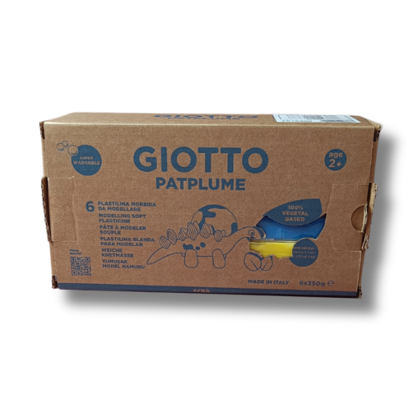 Giotto Patplume Mjuk Modellera  6x350 g