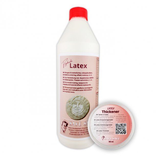 1 liter Flytande Latex 0,2% + 5 % frtjockningsmedel