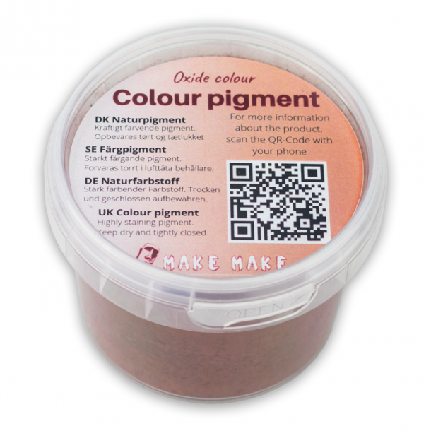 Mrkebrun Naturfarvepigment