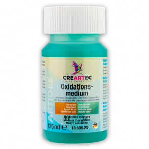 Oxidationsmedium  ockerbraun/weigrn