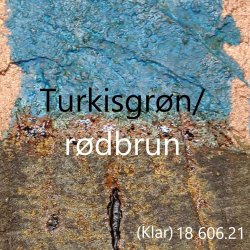 Oxidasjonsmedium - "rustikk rdbrun - ir/grnn"
