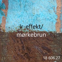 Oxidasjonsmedium - "mrkebrunt - irret grnt"