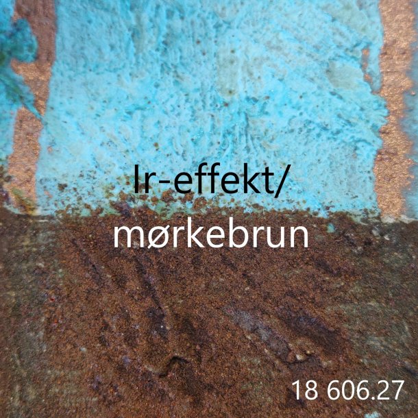 Oxidasjonsmedium - "mrkebrunt - irret grnt"