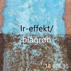 Oxidationsmedium - "blgrn - irret/turkis"