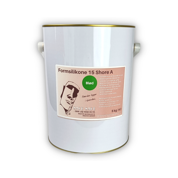 Formsilikon  Myk (15 Shore A) 5 kg