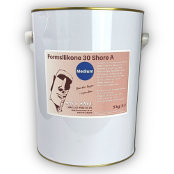 Formsilikone - Medium (30 Shore A) 5 kg