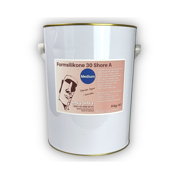 Formsilikone - Medium (30 Shore A) 5 kg