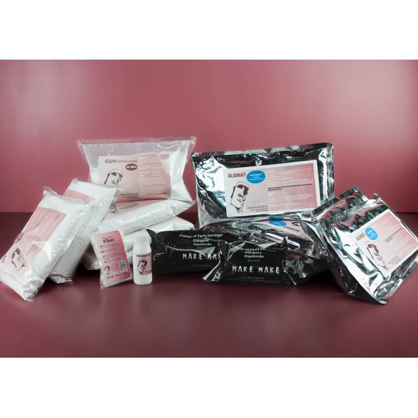 Familiepakken (Alginat, gips og gipsgaze)