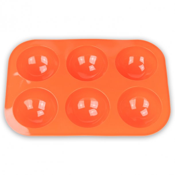 Silikoneform - Halvkugle 5 cm