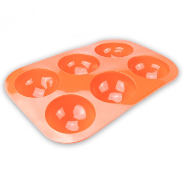 Silikoneform - Halvkugle 5 cm