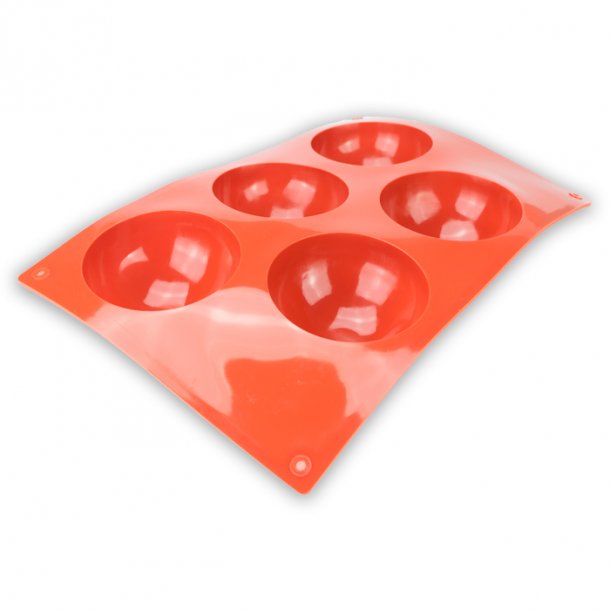 Silikoneform - Halvkugle 7 cm