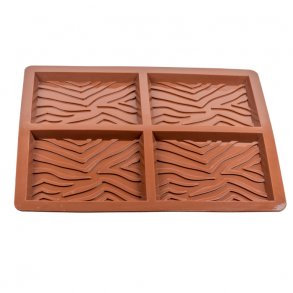 Silikonformen - Zebra Muster