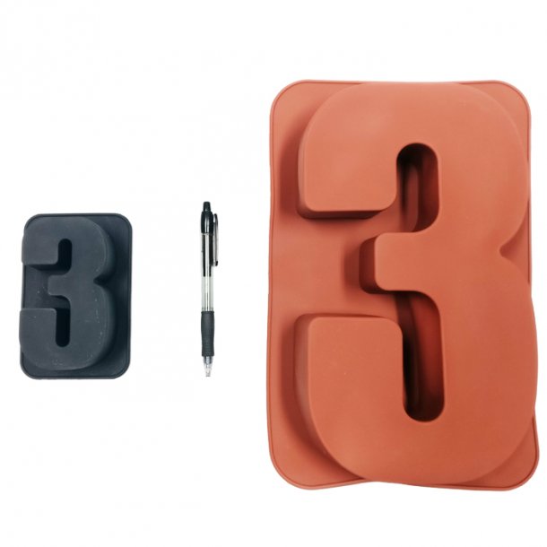 Silikoneform - Store Tal