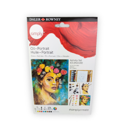 Simply Sett med oljemaling - portrett